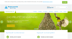 Desktop Screenshot of modrapyramida.cz